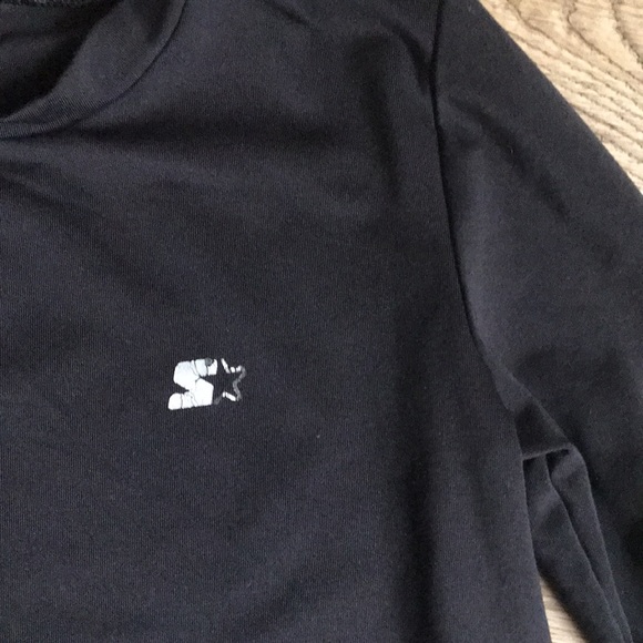 🔴 3 for $25 🔴 Black Starter Performance Long Sleeve Activewear Boys sz M (8) - Picture 4 of 4